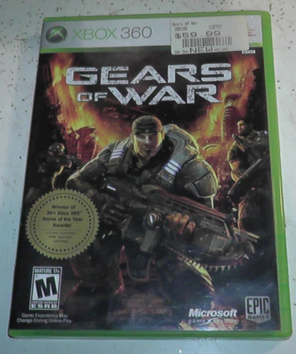 Gioco xbox 360 gears war - xbox, of
