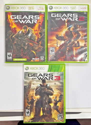 Microsoft xbox 360 gears - xbox, of