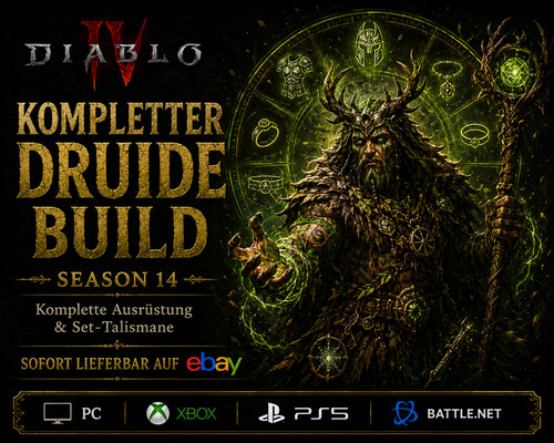 Diablo druide full build - 4, ⭐