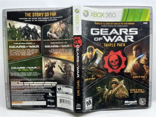 Gears war triple pack xbox - triple, (xbox