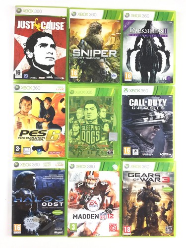 Lotto xbox 360 just cause - 9,