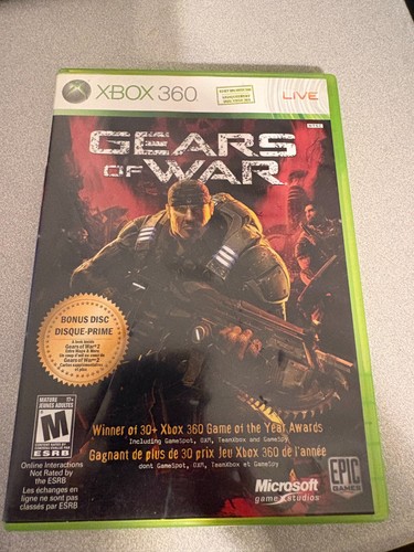 Xbox 360 gears war - xbox,