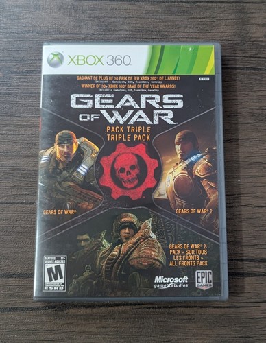 Gears war triple pack xbox - war,